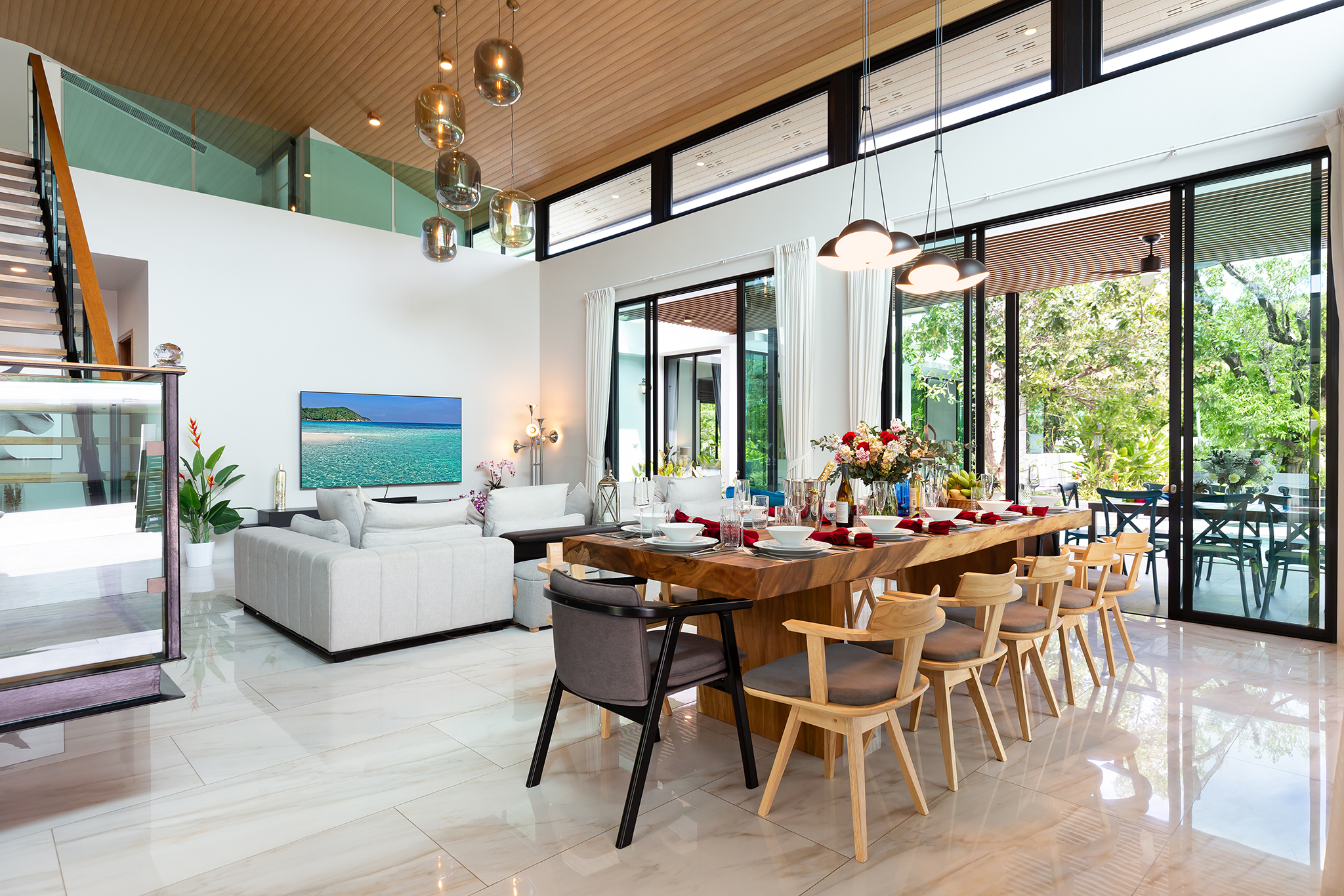 Dining area